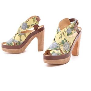 Rag & Bone Sloan’s Nubuck Platform Sandals